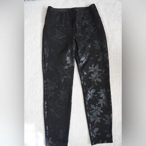 Soft surroundings Floral prints Black Women's Pants
